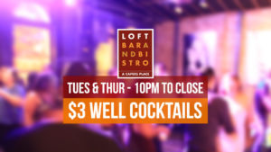 san jose nightclub drink specials